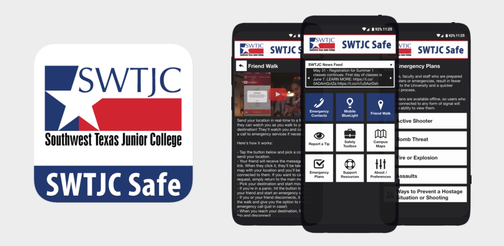 SWTJC Safe App Preview