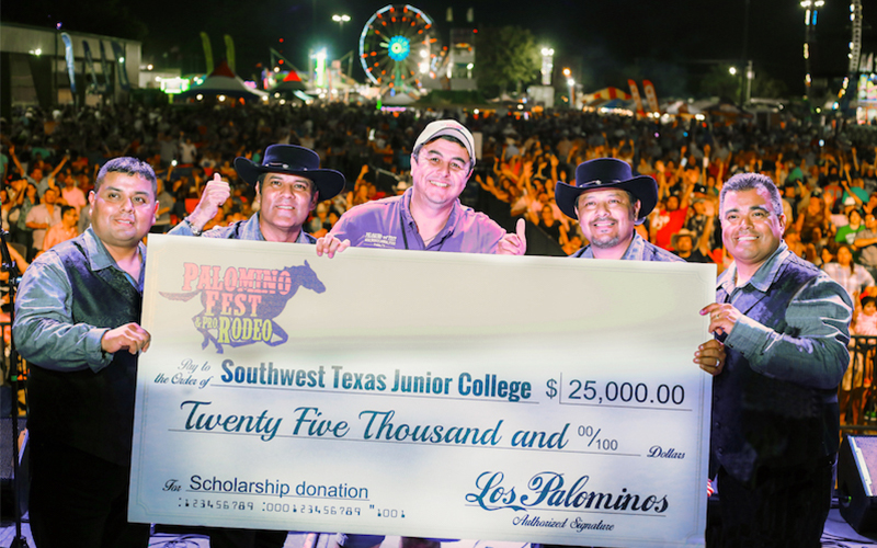 Palomino Fest draws record crowd, presents 25,000 check to SWTJC
